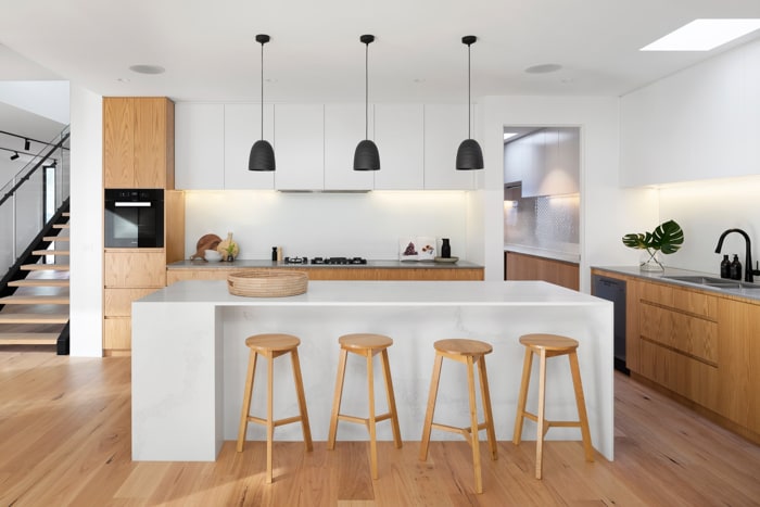 20 Innovative Black And White Wood Kitchen Design Ideas