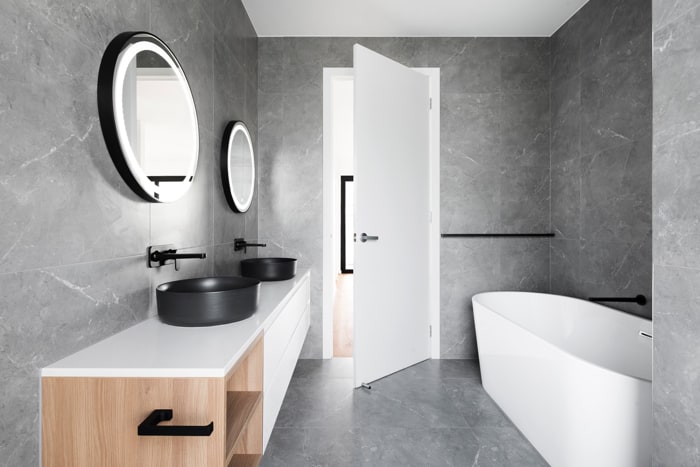 Stone Tile Designs For Bathroom Showers