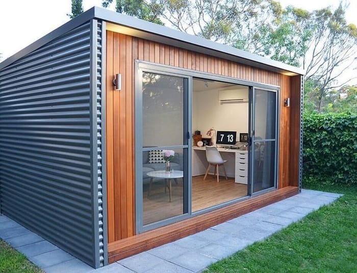 Transform Your Garden Shed Into A Backyard Studio Office